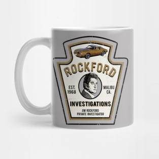 Jim Rockford Emblem Mug